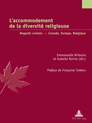 cover image of Laccommodement de la diversité religieuse